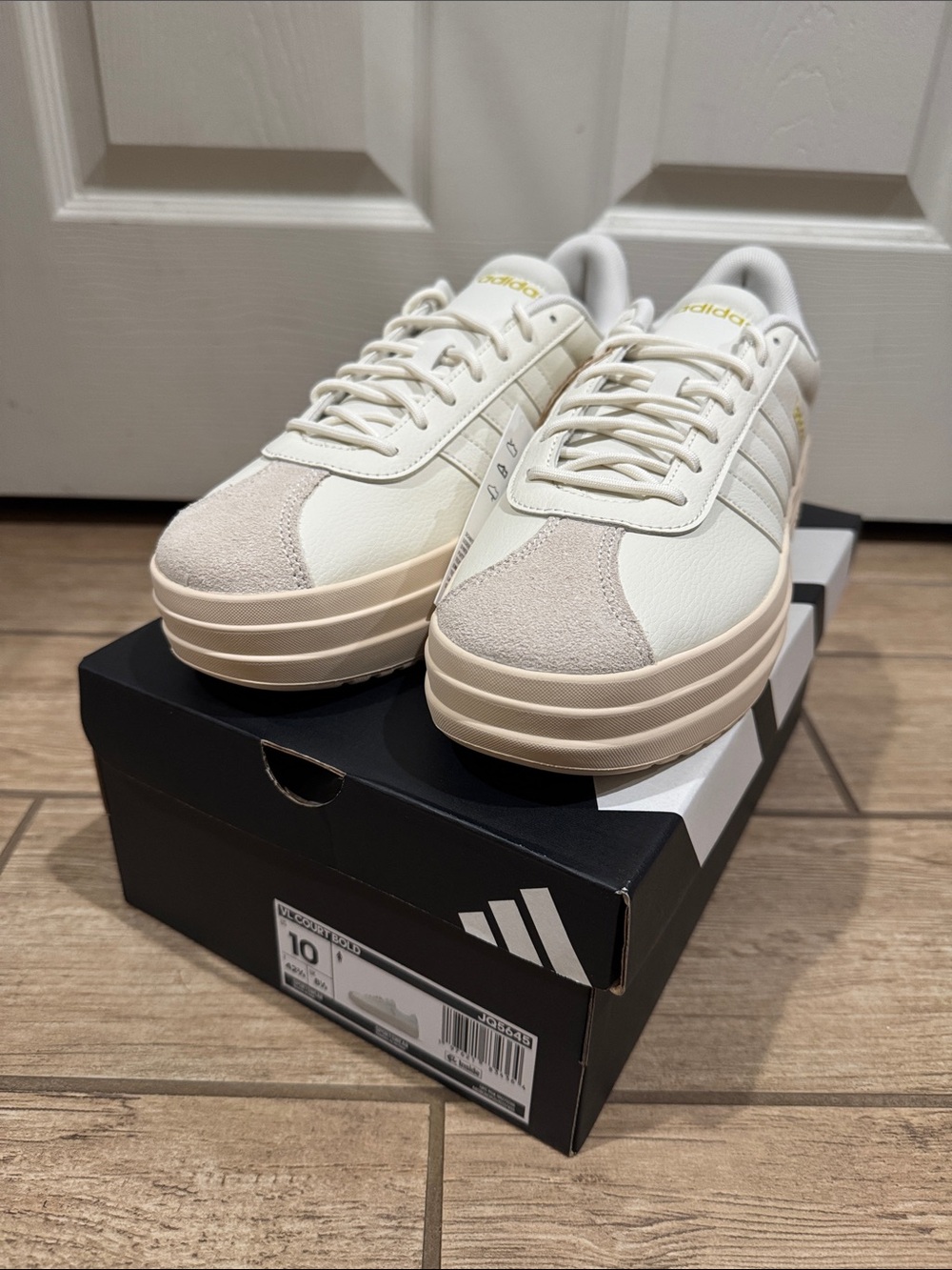 Adidas Women VL Court Bold Shoes (Size: 10)